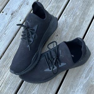 Puma Men’s IGNITE Knit Running Shoes black, size 10 Slip Ons